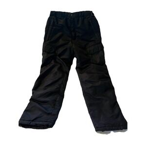ARCTIC QUEST INSULATED SNOW PANTS in YOUTH MEDIUM in BLACK